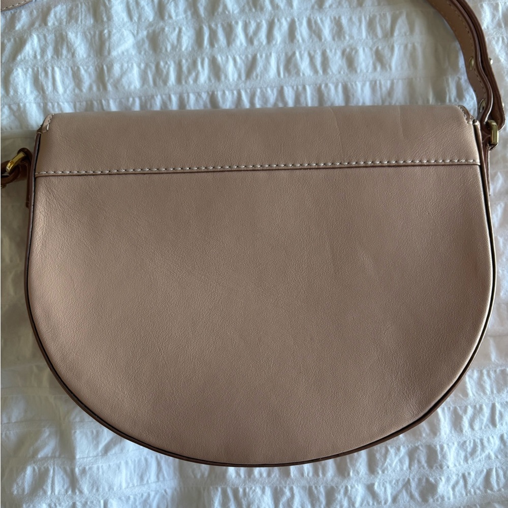 DeMellier Blush Leather Crossbody Bag - Picture 5 of 6